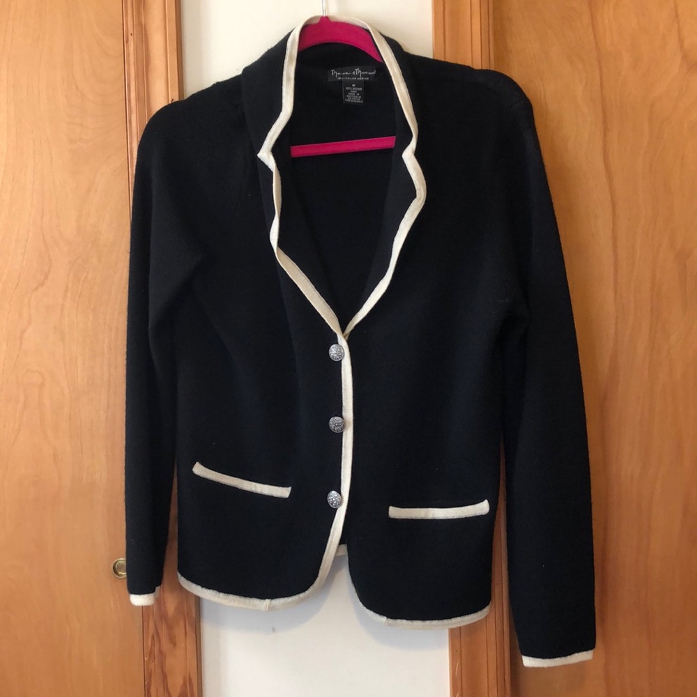 Merino Wool Sweater Jacket